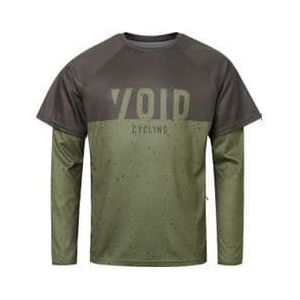 void mtb rock khaki long sleeve jersey