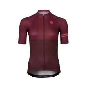 agu essential bordeaux jersey met korte mouwen