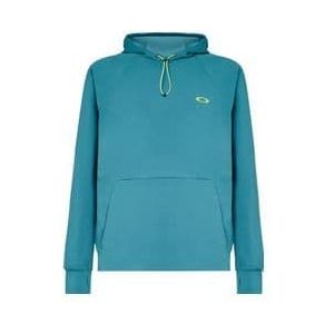 oakley foundational hoodie turquoise blue