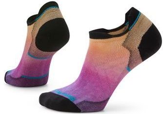 Smartwool - Zero Cushion - Lage Hardloopsokken - Oranje Roze - Ombre Print