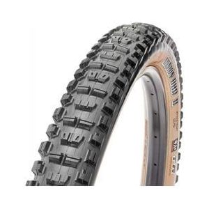 maxxis minion dhr ii 27 5  tubeless ready flexibele dual exo protection wide trail  wt  band beige zijwanden