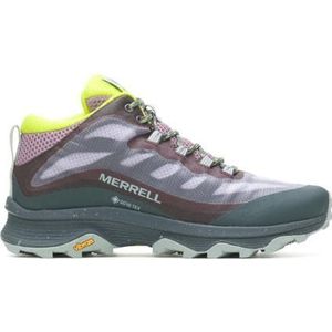 merrell moab speed mid gore tex women s hiking shoes purple