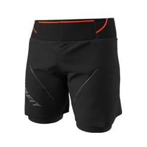 dynafit ultra black men s 2 in 1 shorts