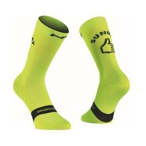 northwave sunday monday sokken fluo groen