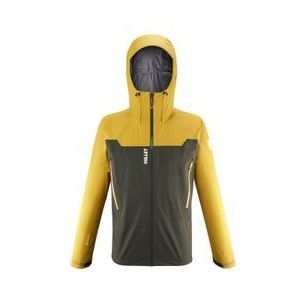 millet kamet light gore tex alpinismejack geel kaki