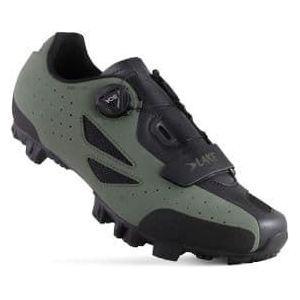 lake mx176 beetle green  black road shoes