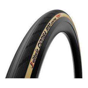 vittoria corsa pro control 700 mm tubeless ready soft graphene g2 0  silica compound beige zijwanden raceband