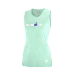 compressport women s ironman seaside tank top green