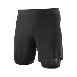 dynafit alpine pro 2 in 1 shorts zwart heren
