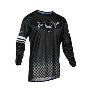 fly rayce children s long sleeve jersey black