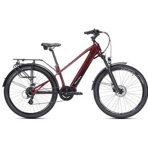 sunn urb over elektrische stadsfiets shimano altus 8v 460 wh 650b rood