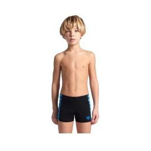 arena pooltiles kinderzwemshort zwart  blauw