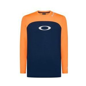 oakley free ride rc orange long sleeve jersey