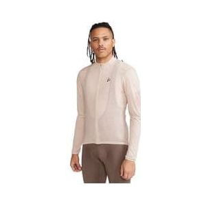 craft core bike essence beige long sleeve jersey