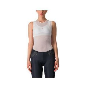 Castelli - Pro Mesh Sleeveless - Fietsonderhemd - Grijs - 93% Polyester, 7% Elastaan