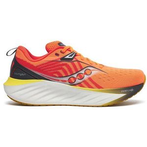 saucony triumph 22 hardloopschoenen oranje geel heren