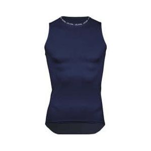navy blue pro air collar sleeveless under jersey