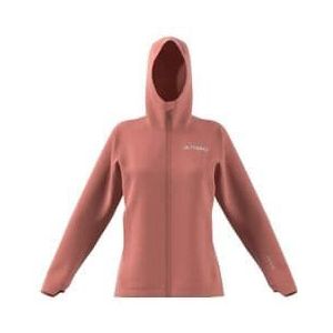 dames adidas terrex 2 5 layer multi rain rdy jas roze
