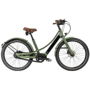 reine bike connected low frame enviolo city ct 504wh 26  khaki green 2022
