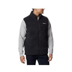 columbia mountainside vest zwart heren