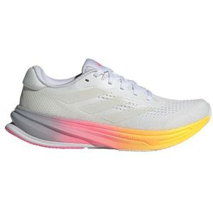 adidas supernova rise dames hardloopschoen wit roze oranje