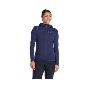 rab ascendor light fleece jacket for women navy blue
