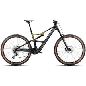 orbea rise sl h30 elektrische volledig geveerde mtb shimano deore 12s 540 wh 29  diamant zwart splash olijfgroen 2026