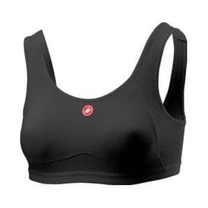 Sport BH Castelli Rosso Corsa Bra Black