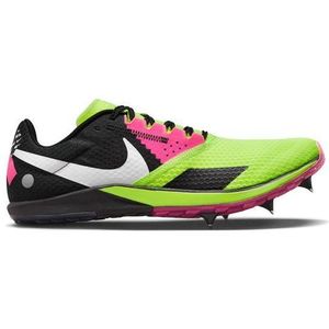 nike zoom rival xc 6 zwart geel roze track  amp  field schoenen