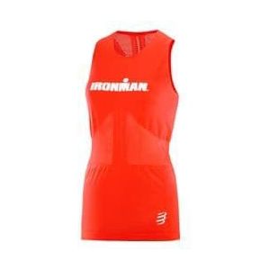 compressport ironman dazzle tank red