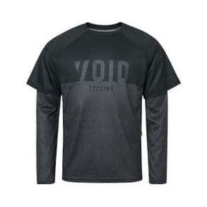 void mtb rock long sleeve jersey black