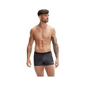 speedo valmilton waves badpak zwart  grijs