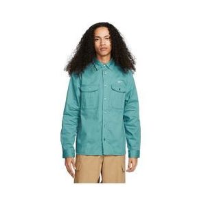 nike sb skateboard shirt blauw