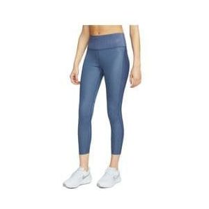 nike dri fit fast 3 4 tights blauw dames