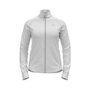 odlo berra women s white zip fleece