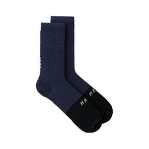 maap division merino sokken blauw zwart