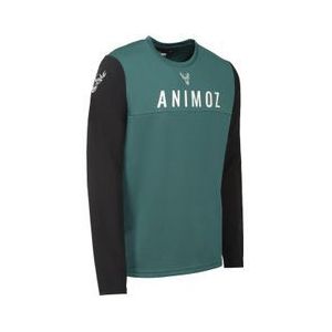 animoz wild long sleeve jersey green