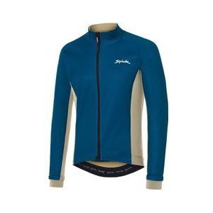 spiuk top ten membrane long sleeve jacket blue beige