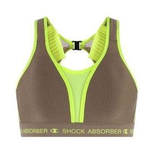 shock absorber x champion ultimate run padded bra bruin