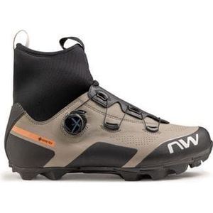 northwave celsius xc gore tex beige zwart mtb schoenen