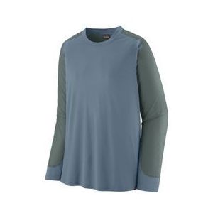 patagonia dirt craft blue t shirt lange mouwen