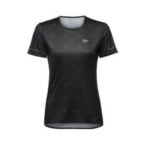 gore wear context daily women s short sleeve jersey zwart