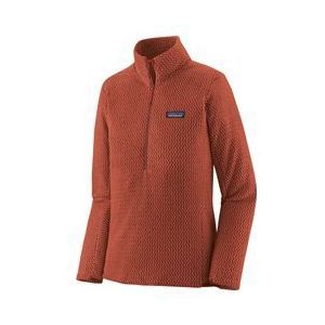 women s patagonia r1 air zip neck fleec red