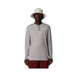 t shirt lange mouwen homme the north face shadow gris