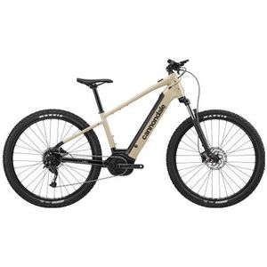 cannondale trail neo 4 shimano alivio 9v 500 wh 29  beige semi stijve elektrische mountainbike