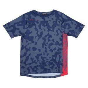 troy lee designs skyline youth blue children s jersey met korte mouwen