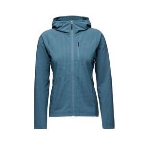 black diamond coefficient storm hoody blauw
