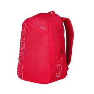 basil flex backpack 17 l rood