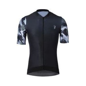 bbb aerotech korte mouw jersey zwart  camo