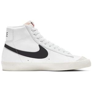 nike sb blazer mid  77 white black shoes